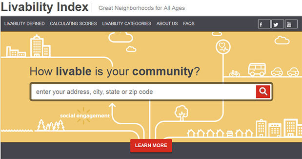 search how livable is your community