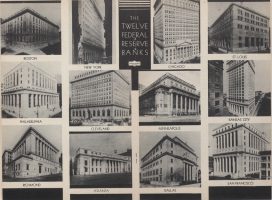 Twelve federal reserve banks